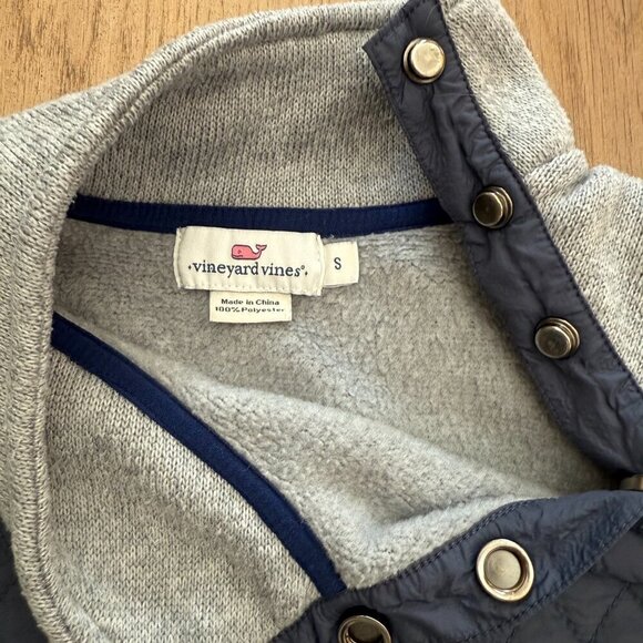 Vineyard Vines Mixed Media Sherpa Shep Shirt - Picture 3 of 4